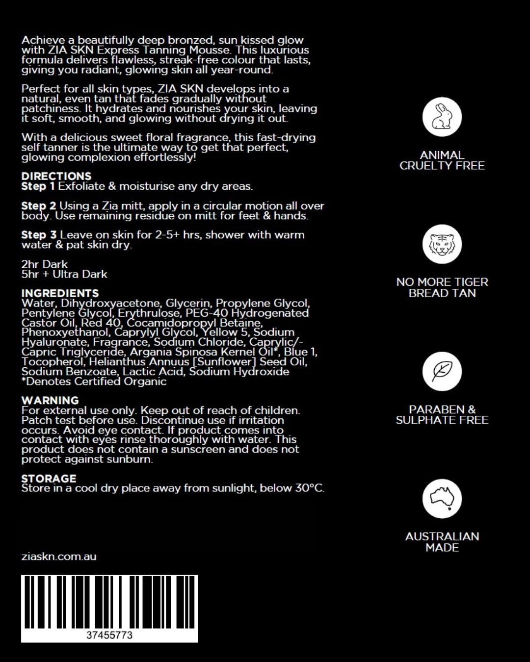 EXPRESS TANNING MOUSSE